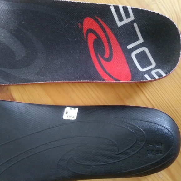 SOLE Heat moldable insoles Men 7 / L9 - Picture 2 of 3